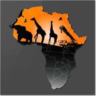 Africa Posters and Art